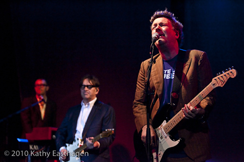 Stephen Large, Chris Difford, Glenn Tilbrook of Squeeze