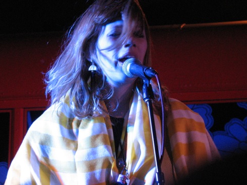Vivian Girls - Cassie Ramone at Gansevoort Plaza