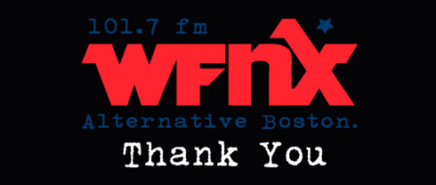 WFNX thank you
