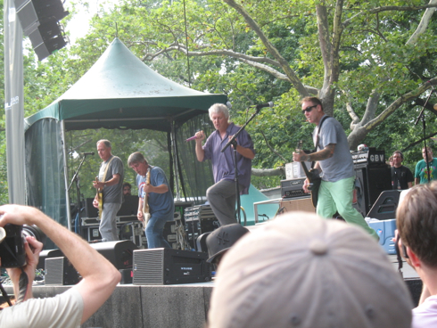 Tobin Sprout, Greg Demos, Bob Pollard & Mitch Mitchell GBV @ Central Park