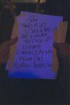 setlist from Scream's show at Kung Fu Necktie